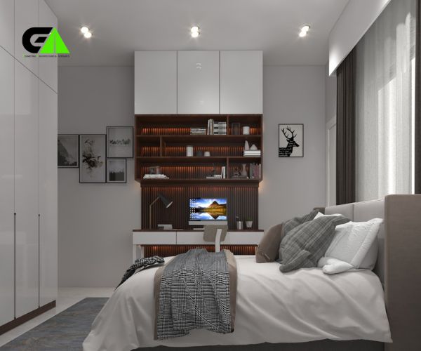 Bedroom interior design at shampur dhaka