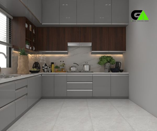 kitchen design at shampur dhaka