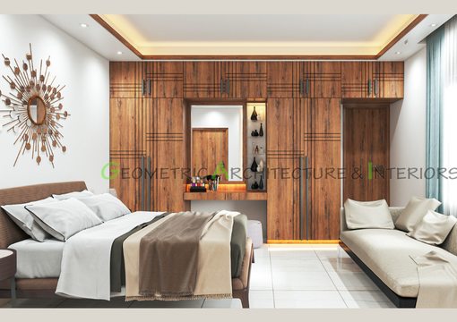 master bedroom with sofa design