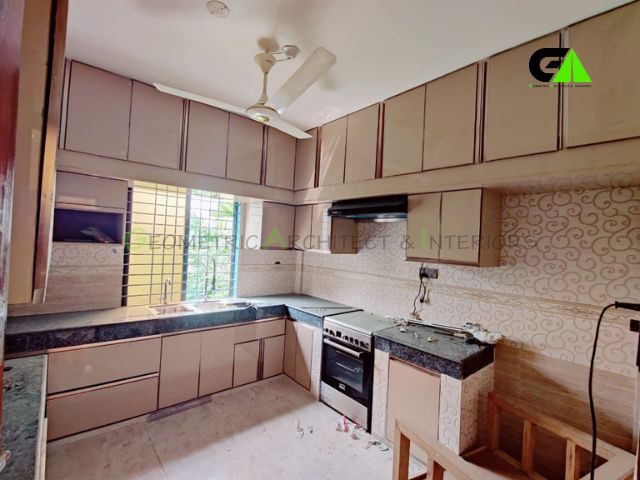 kitchen interior design in Kurigram