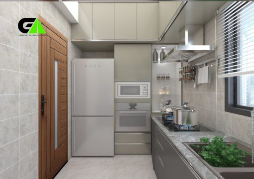 kitchen design at mirpur dhaka