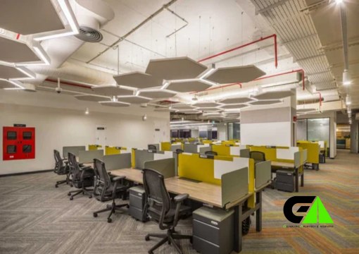 Office lighting design in Bangladesh