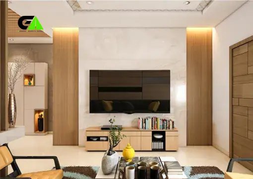 family tv cabinet design in bangladesh