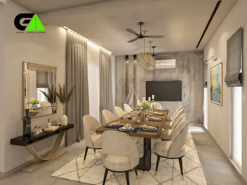 Best dining room interior design in Dhaka