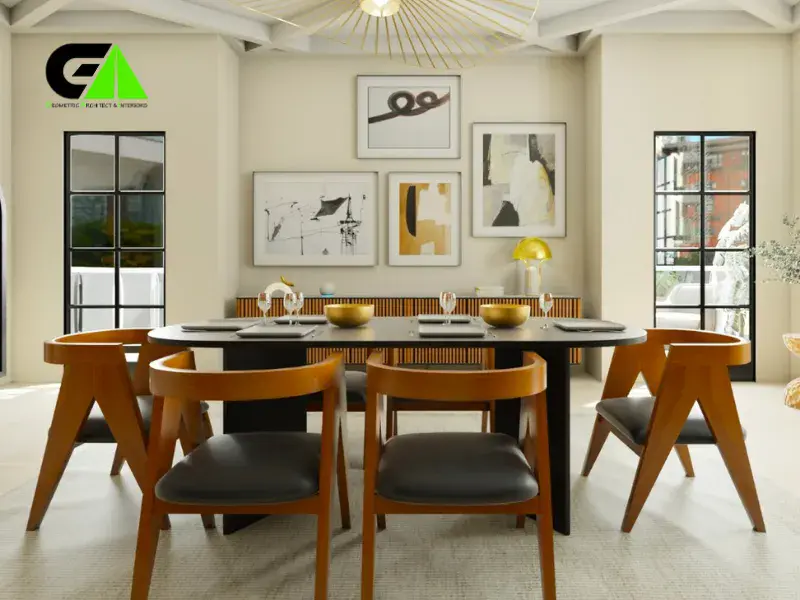 Ground floor dining space design