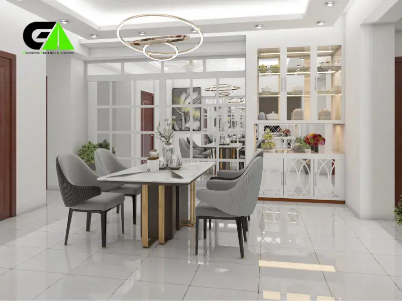 dining room interior design in Barisal