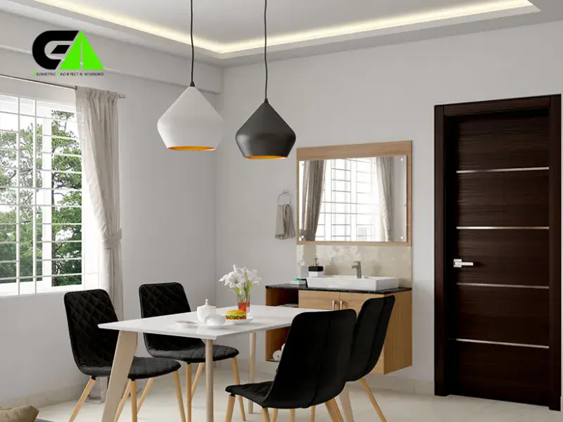 dining room interior design in in Gazipur