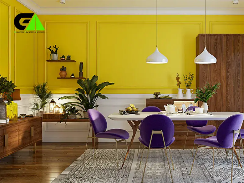 dining room interior design in uttara