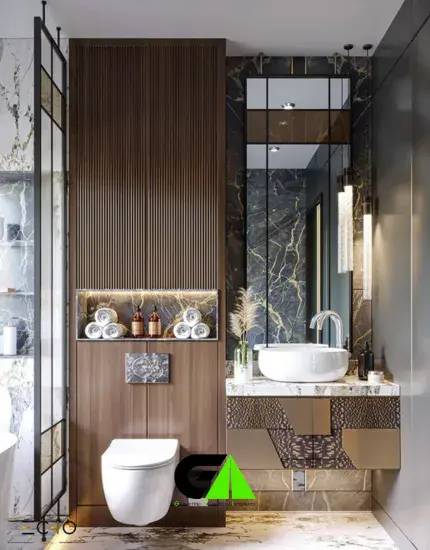 bathroom interior design in Chittagong