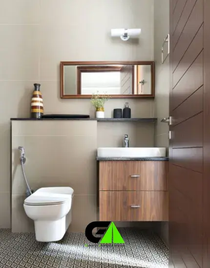 modern bathroom design in Bangladesh