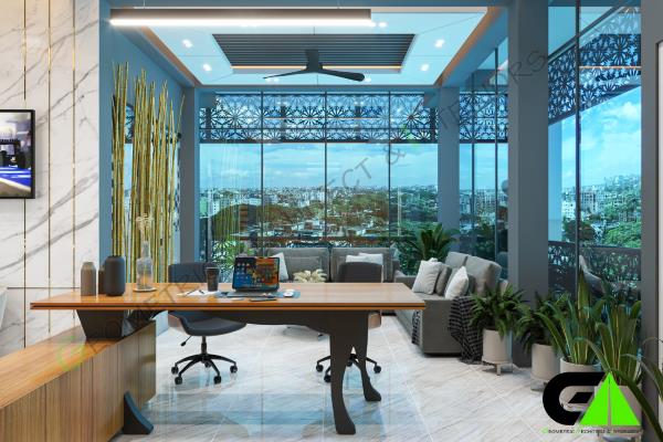 Cattle Farm Office Interior Design in Keraniganj