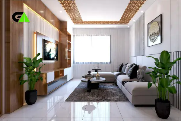 drawing room interior design in Bangladesh