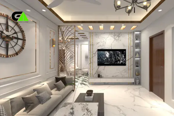 living room interior design in dhaka